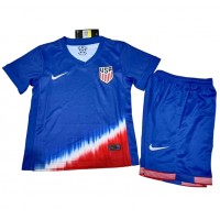 Maglie da calcio Stati Uniti Seconda Maglia Bambino Copa America 2024 Manica Corta (+ Pantaloni corti)